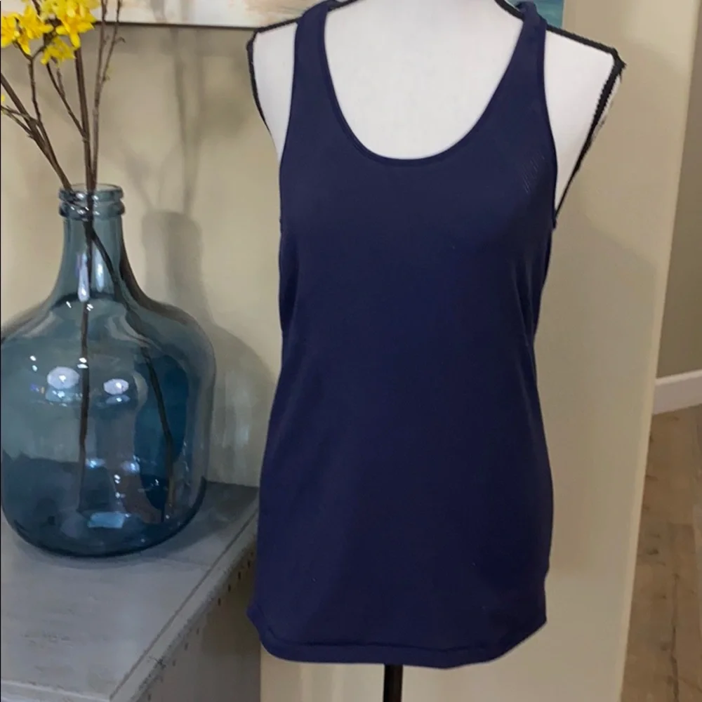 lululemon athletica Navy Blue Racerback Tank